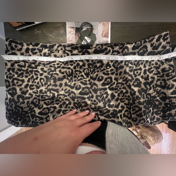 NEVER WORN ALL SAINTS LEOPARD GOLD THREAD TROUSERS - Picture 8 of 8